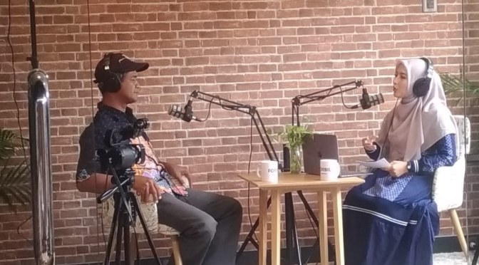 Wawancara bersama Muh Khoirul Soleh, sahabat petani dari Dusun Kebonkliwon Desa Kebonrejo Kecamatan Salaman Kabupaten Magelang